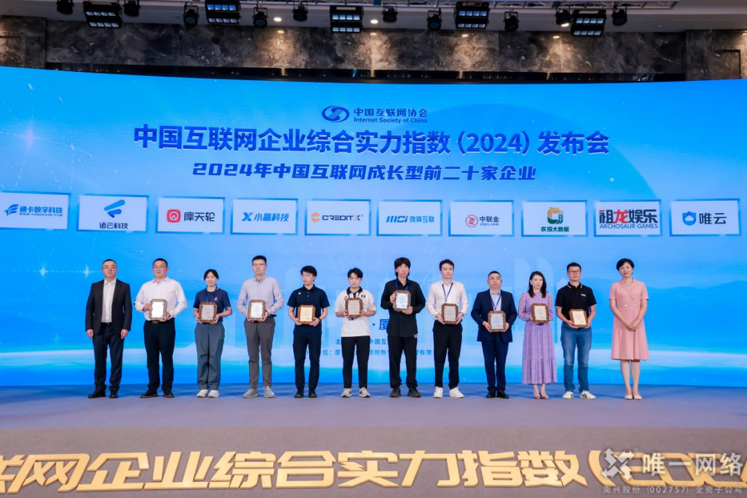 唯云網絡:榮耀加身,砥礪前行