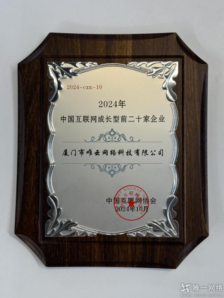 惟實(shí)勵(lì)新,進(jìn)無(wú)止境丨唯一網(wǎng)絡(luò)2024年度回顧 惟實(shí)勵(lì)新,進(jìn)無(wú)止境丨唯一網(wǎng)絡(luò)2024年度回顧